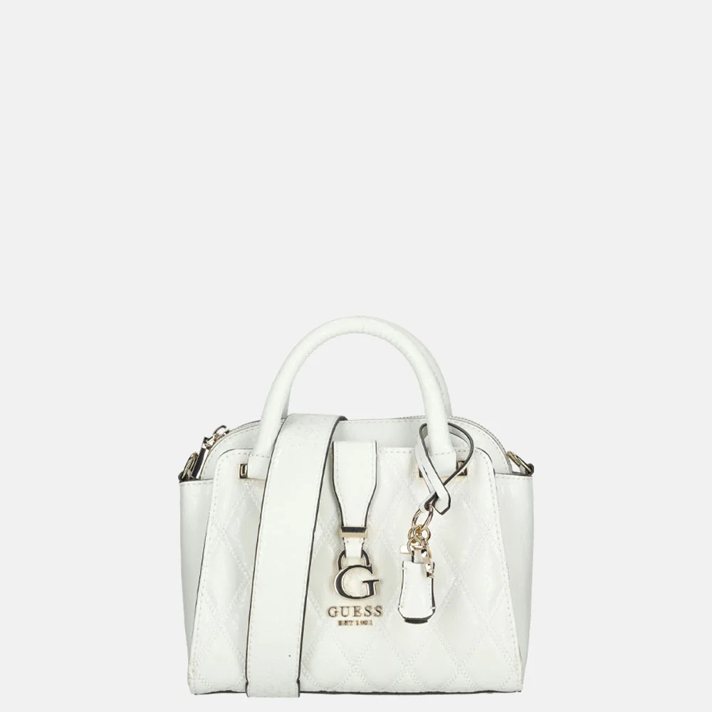 Witte leren tas sale hot sale